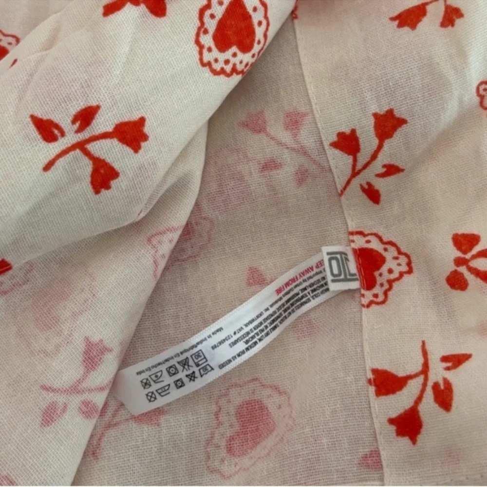 Urban Outfitters Sweetheart Ditsy Patterned Shower Curtain